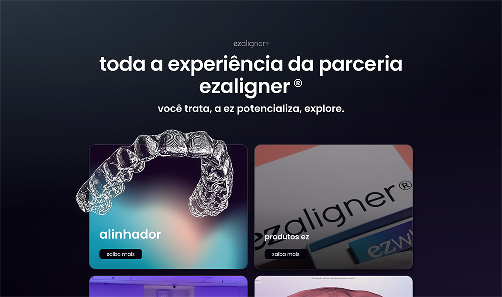 Ezaligner landing page
